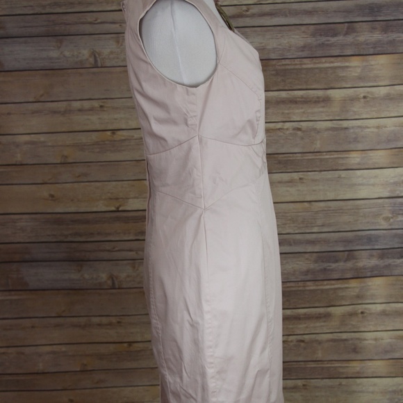 H&M Pale Pink Sleeveless Sweetheart Neck Dress - Picture 7 of 8